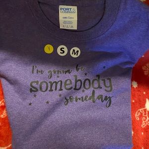 NWOT YOUTH SCREENPRINT TEE